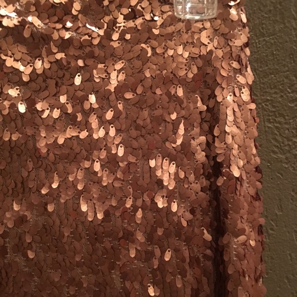 Custom made maxi sequin skirt, size XS - Picture 4 of 5
